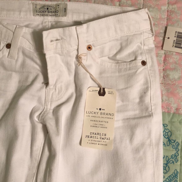 Lucky Brand Charlie Pencil Capri - Picture 4 of 4